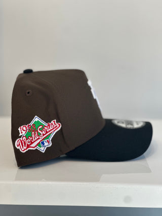 NEW ERA 9FORTY A-FRAME UPSIDE DOWN L.A DODGERS CHESTNUT HEART "1988 WORLD SERIES" GREY UV