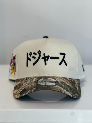 NEW ERA 9FORTY A-FRAME SHOHEI OHTANI "LA/JAPAN" REAL TREE/CREAM