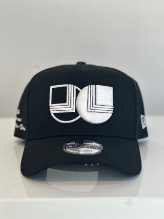 NEW ERA 9FORTY A-FRAME LACHINE NOTRE VILLE/NOTRE RUE/NOTRE-DAME "BLACK/WHITE"