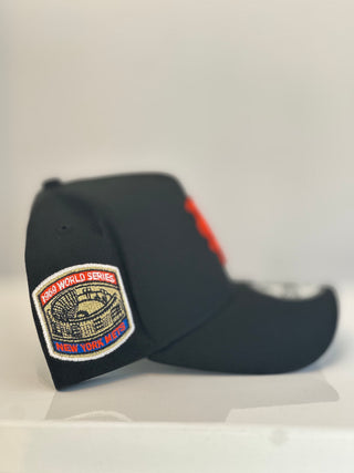 NEW ERA 9FORTY A-FRAME NY METS BLACK/ORANGE "1969 WORLD SERIES" GREY UV