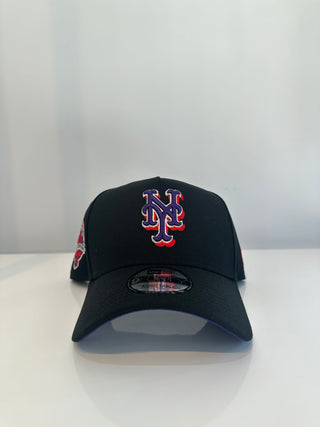 NEW ERA 9FORTY A-FRAME N.Y METS PURPLE/RED "50TH ANNIVERSARY" PURPLE UV