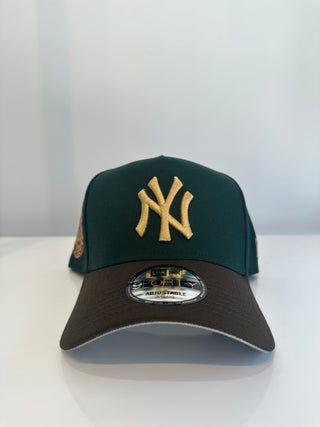 NEW ERA 9FORTY A-FRAME N.Y YANKEES GREEN/BROWN "1949 WORLD SERIES" GREY UV