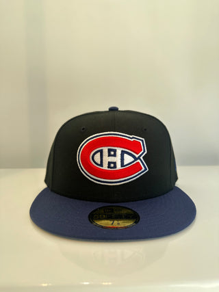 NEW ERA 59FIFTY MONTREAL CANADIENS NAVY/BLACK/RED 60767754