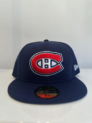 NEW ERA 59FFITY MONTREAL CANADIENS NAVY/RED 60756072