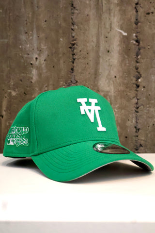 NEW ERA 9FORTY A-FRAME UPSIDE DOWN LA DODGERS "GREEN/WHITE" GREY UV