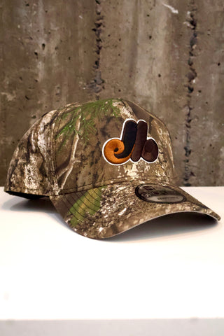 NEW ERA 9FORTY A-FRAME MONTREAL EXPOS "REAL TREE" GREY UV