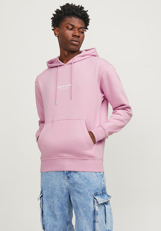 MENS JACK&JONES JORVESTERBRO ORIGINAL STUDIO HOODIE "PINK" 12241687