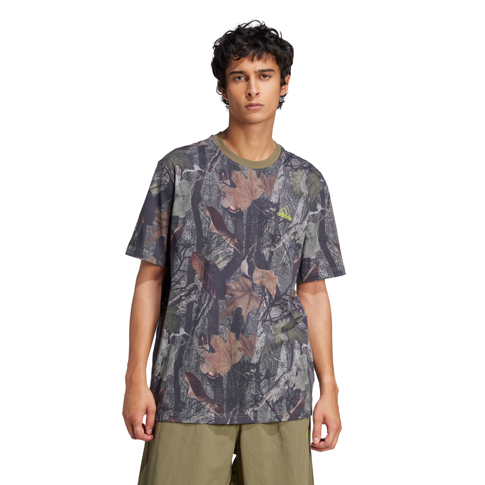 ADIDAS CAMO TEE BLACK NOIR JD5397 - Sam Tabak