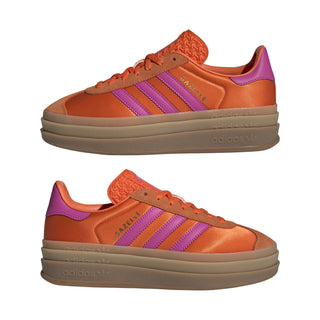 Women's adidas Gazelle Bold "Orange Semi Lucid Fuchsia" JI2703