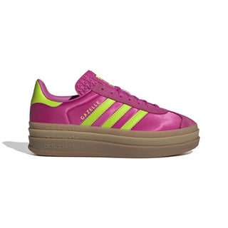 Women's adidas Gazelle Bold 'Lucid Fuchsia Solar Slime Satin' JI2705