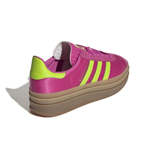 Women's adidas Gazelle Bold 'Lucid Fuchsia Solar Slime Satin' JI2705
