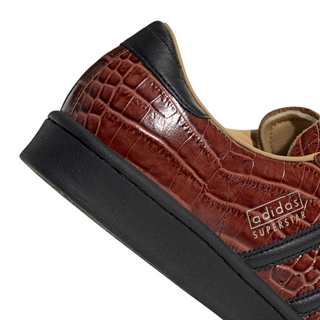 MEN'S ADIDAS SUEPRSTAR VINTAGE 'CROC FOX BROWN' JQ3258