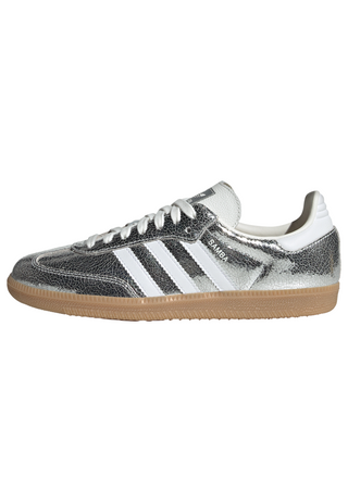 WOMEN'S ADIDAS SAMBA OG "METALLIC CRACKED LEATHER" JR0035