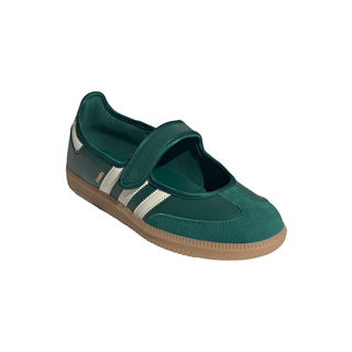 WOMEN'S ADIDAS SAMBA JANE "COLLEGIATE GREEN/GUM" JR7340