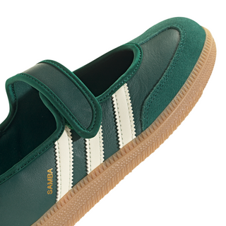 WOMEN'S ADIDAS SAMBA JANE "COLLEGIATE GREEN/GUM" JR7340