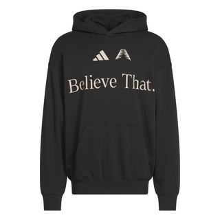MEN'S ADIDASxANTHONY EDWARDS "BELIEVE THAT HOODIE" BLACK JW4293