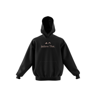 MEN'S ADIDASxANTHONY EDWARDS "BELIEVE THAT HOODIE" BLACK JW4293