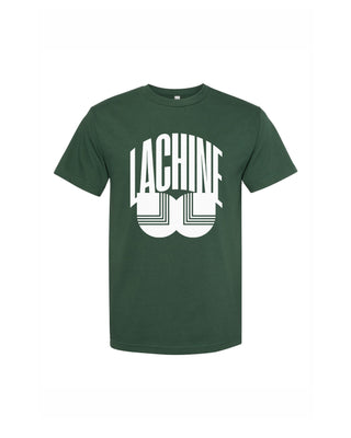 SAM TABAK LACHINE LOGO T-SHIRT – FOREST GREEN