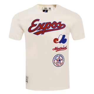 PRO STANDARD MONTREAL EXPOS RETRO CLASSIC STRIPED "EGGSHELL/ROYAL BLUE" LME135543-ERB