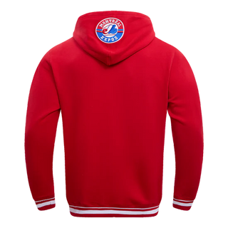 PRO STANDARD MONTREAL EXPOS RETRO CLASSIC PULLOVER HOODIE "RED" LME535540-RED