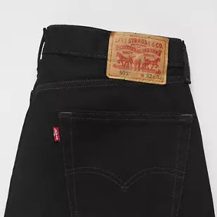 Men's Levi's 505 Regular Fit jeans "Black" 005050260