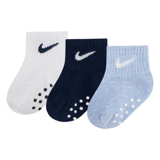 NIKE BABY NO-SLIP SOCKS 6-12MOS 'BLUE' MN0053-BG6