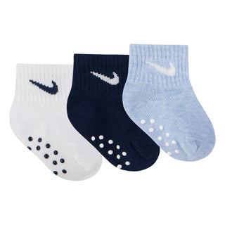 NIKE BABY NO-SLIP SOCKS 6-12MOS 'BLUE' MN0053-BG6