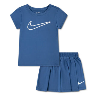 NIKE GIRLS ADPLAY SKORT SET 'MYSTIC NAVY' 36N049-C54