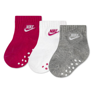 NIKE INFANT CORE FUTURA GRIPPER SOCKS 'RUSH PINK' NN0050-A4Y