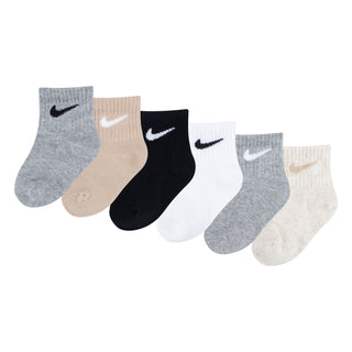NIKE INFANT ANKLE SOCKS 'DARK GREY HEATHER' NN0641-G0E