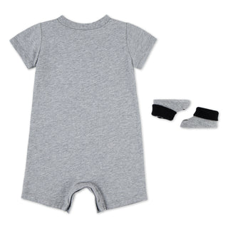 KID'S NIKE BABY ESSENTIAL ROMPER BOOTIE 'DARK GREY HEATHER' NN1105-042