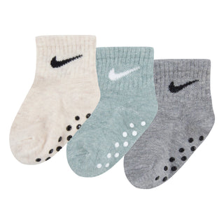 NIKE INFANT SOCKS FUTURA GRIPPER 'MICA GREEN HEATHER' PN0053-EDV