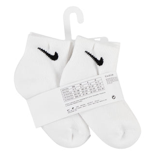 NIKE KIDS ANKLE SOCKS 6 PACK 'WHITE' RN0372-001