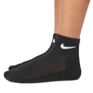 NIKE KIDS ANKLE SOCKS 6PACK 'WHITE/DARK GREY'  RN0372-W2F