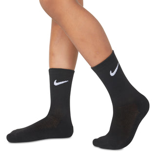 NIKE KIDS CREW SOCKS 6 PACK 'BLACK' RN0373-023