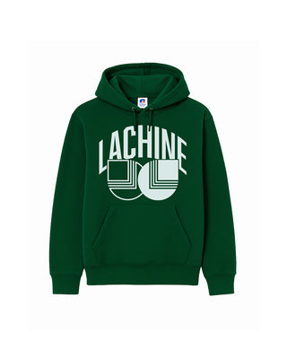 SAM TABAK LACHINE LOGO HOODIE 'DARK GREEN'