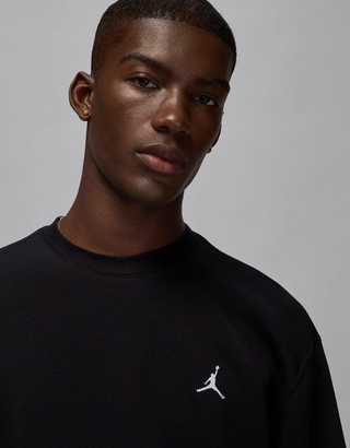 Men's Jordan Brooklyn Fleece Crewneck Black FV7293-010