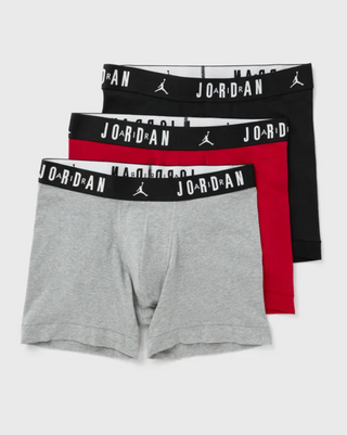 MEN'S JORDAN FLIGHT COTTON STRETCH BOXER BRIEF (3-PACK) JM0622-H24