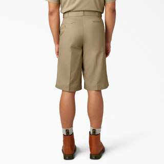 DICKIES MEN'S 13" MULTI-POCKET BEIGE WORK SHORT (42283) (D42283) D42283KHK