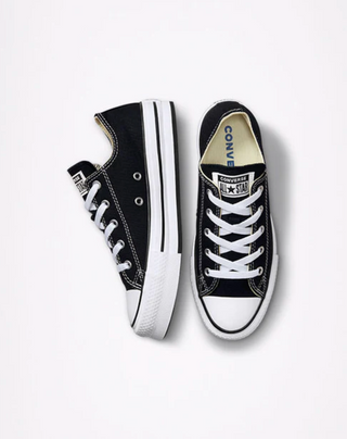 (GS) CONVERSE CHUCK TAYLOR EVA LIFT LOW CANVAS BLACK/WHITE 272857C