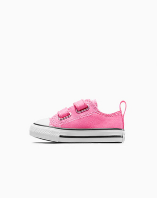 (TD) CONVERSE CHUCK TAYLOR ALL-STAR CANVAS EASY-ON 2V LOW-TOP OXFORD PINK 709447C
