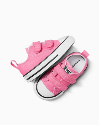 (TD) CONVERSE CHUCK TAYLOR ALL-STAR CANVAS EASY-ON 2V LOW-TOP OXFORD PINK 709447C