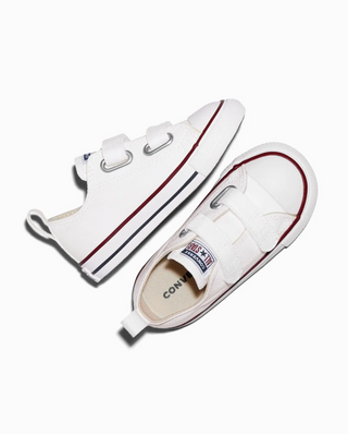 (TD) CONVERSE CHUCK TAYLOR ALL-STAR CANVAS EASY-ON 2V LOW-TOP WHITE 769029C