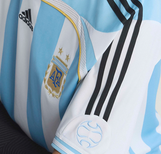 MEN'S ARGENTINA WORLD CUP HOME JERSEY 2006 KF0322