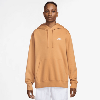 MEN'S NIKE SPORTSWEAR CLUB FLEECEL LIGHT BROWN BV2654-856