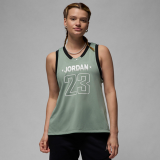 WOMEN'S NIKE AIR JORDAN 23 JERSEY 'GREEN' FN6687-304