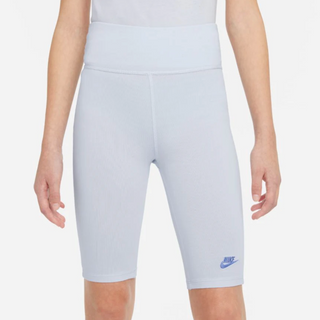 Nike Older Kids' (Girls') Lavender High-Rise Biker Shorts DA1243-085