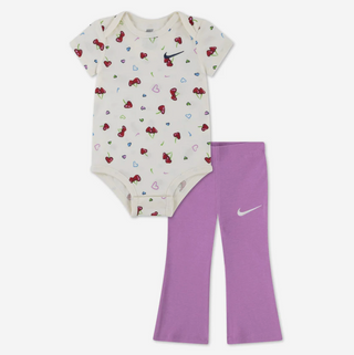 NIKE INFANT BODYSUIT AND LEGGING SET 'LIGHT MAGENTA' 16N668-P64