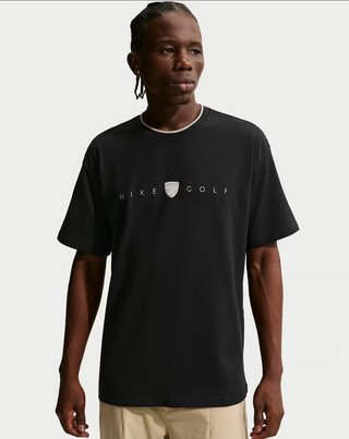 MEN'S NIKE LOOSE FIT GOLF T-SHIRT 'BLACK' IH2055-010