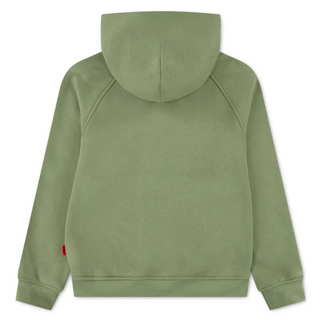 KIDS AIR JORDAN BROOKLYN FLEECE PULLOVER HOODIE 'OLIVE' 95G066-E2C